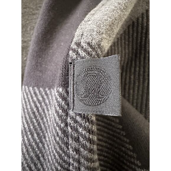 Lululemon Masons Peak Flannel Black And Gray Size Large - Picture 7 of 9
